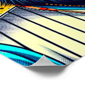 ポップ・アートのART CHIMP 8 ポスター (角)