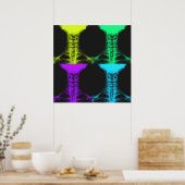 ポップ・アートのArt Digital X線ポスター ポスター (キッチン)