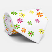 ポップ・アートのArt Flowersシームレスパターン+アイディア ネクタイ (ロール)