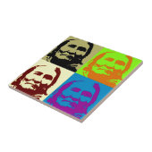 ポップ・アートのArt Freedom Fighter Geronimo タイル (側面)