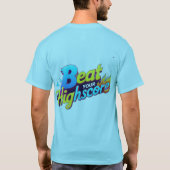 ポップ・アートのArt Friends：音楽と笑いティー Tシャツ (裏面)