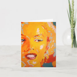 ポップ・アートのArt Greeting Card – 有名人 シーズンカード