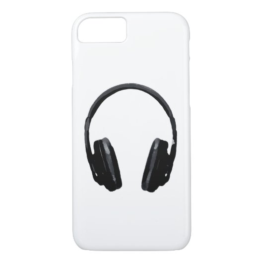 ポップ・アートのArt Headphone iPhone 7ケース Case-Mate iPhoneケース (裏面)