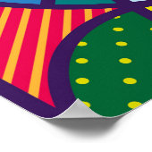 ポップ・アートのArt Letters ポスター (角)