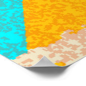 ポップ・アートのArt Lips:ヴィンテージトレンディー ポスター (角)