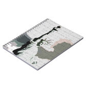 ポップ・アートのArt New York - Lady Liberty Notebook ノートブック (左側)
