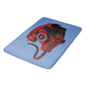 ポップ・アートのArt Old Desk Telephone Box バスマット (アングル)