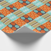 ポップ・アートのart pattern -裁縫 ラッピングペーパー (角)