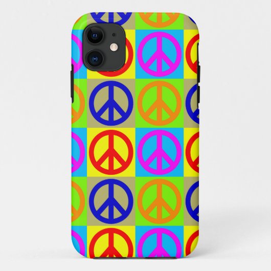 ポップ・アートのArt Peace Sign iPhone 5/5Sケース Case-Mate iPhoneケース (裏面)
