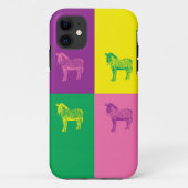 ポップ・アートのArt Zebra Case-Mate iPhone Case Case-Mate iPhoneケース (裏面)