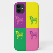 ポップ・アートのArt Zebra Case-Mate iPhone Case iPhoneケース (裏面)