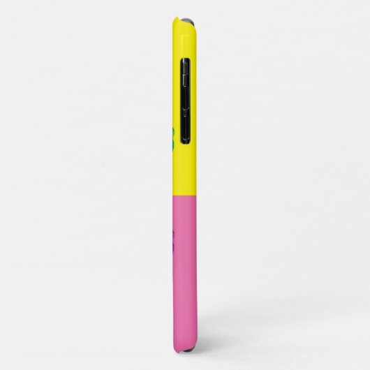 ポップ・アートのArt Zebra Case-Mate iPhone Case iPhoneケース (裏面/左)