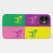 ポップ・アートのArt Zebra Case-Mate iPhone Case iPhoneケース (裏面(横))