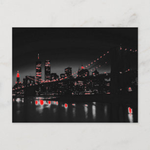 ポップ・アートのAt New York City Skylineはがき ポストカード
