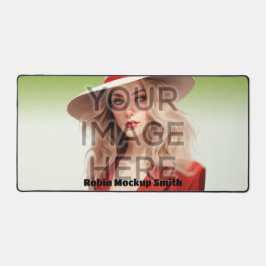 ポップ・アートのCulture Signable Add Photoパーソナライズされたカスタム デスクマット