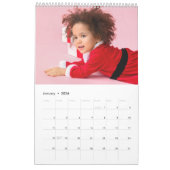 ポップ・アートのFizz Clinkのモダンタイポグラフィ写真 カレンダー (1月 2026)