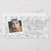 ポップ・アートのFizz Clink新年ブロック4 Photo Collage シーズンカード (裏面)