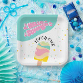 ポップ・アートのOver Birthdayパーティー ペーパープレート (パーティー)