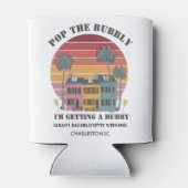 ポップ・ザ・バブルリー – 私、ハズバンドをゲットするぞ！ | チャールストン 缶クーラー (裏面)