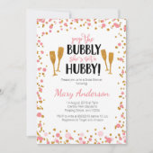ポップ・ザ・バブル ブライズシャワー招待状 招待状 (正面)