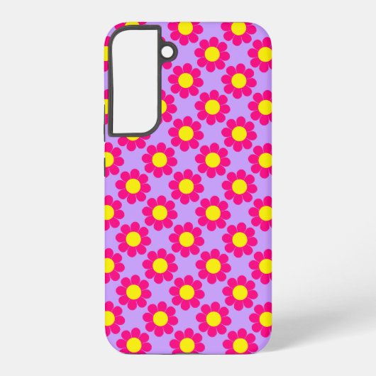 ポップ フラワー パワー SAMSUNG GALAXYケース (裏面)