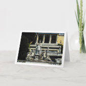 ポッポロ広場, ローマ, イタリア カード (正面)