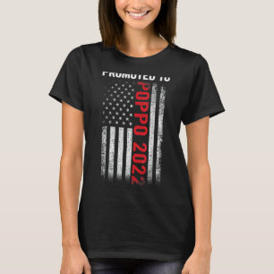 ポッポ2022父の日に昇進Patriotic Usa Tシャツ