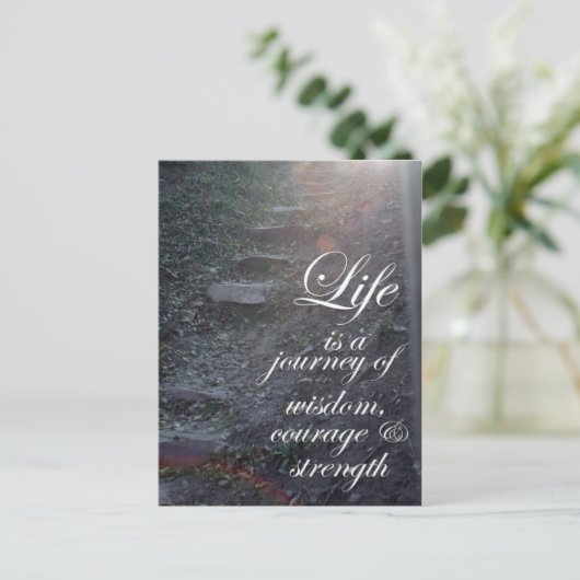 ポッ感動的トカードの一括割引の動機 ポストカード (スタンド正面)