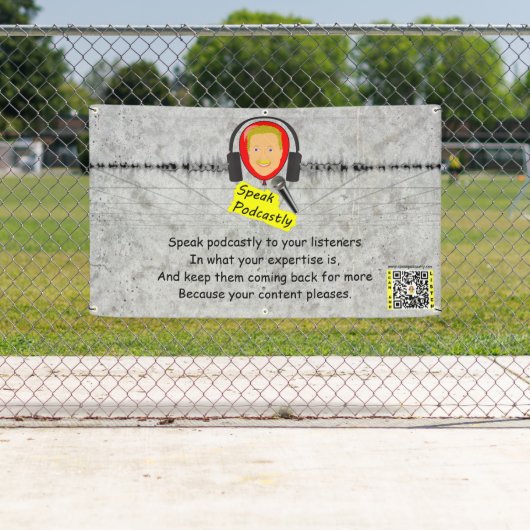 ポッ話ド・バナー 横断幕 (インサイチュ)