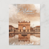 ポツダムドイツ色鉛筆トラベル ポストカード (正面)