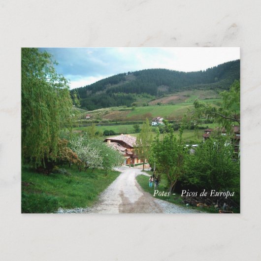 ポテス – エウロパ島 ポストカード (正面)