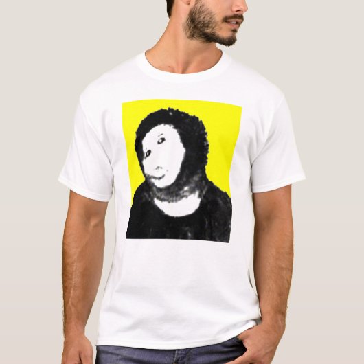 ポテトおもしろいイエスシャツ Tシャツ (正面)