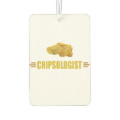 ポテトおもしろいチップス好き カーエアーフレッシュナー (裏面)