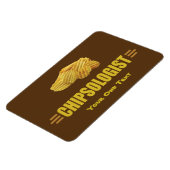 ポテトおもしろいチップス好き マグネット (左側)