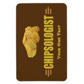 ポテトおもしろいチップス好き マグネット (縦)