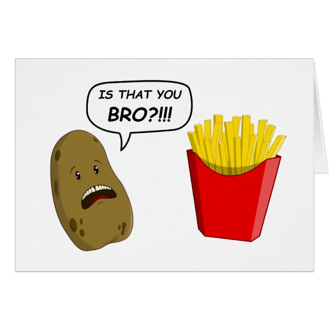 ポテトおよび揚げ物 (正面横)