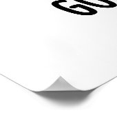 ポテトが大嫌いで可愛い食べ物を食べるハターズ ポスター (角)