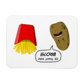 ポテトとフライ マグネット (横)