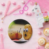 ポテトのケチャップの殺害の血のマンガ欄のプレート ペーパープレート (パーティー)