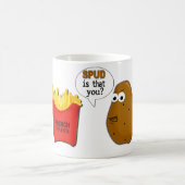 ポテトのフライドポテトはことですか。 コーヒーマグカップ (中央)