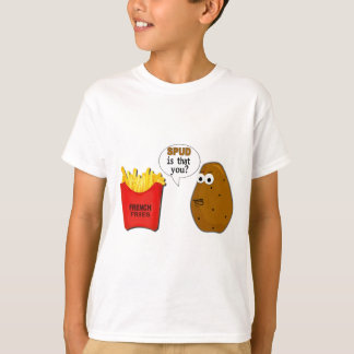 ポテトのフライドポテトはことですか。 Tシャツ
