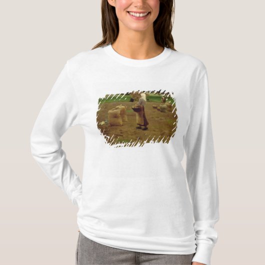 ポテトの収穫 Tシャツ (正面)