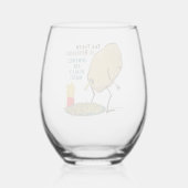 ポテトの本当の作り方 ステムなしワイングラス (裏面)