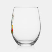 ポテトの本当の作り方 ステムなしワイングラス (左)