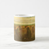 ポテトの植え付けビンセント・ヴァン・ゴッホ、ヴィンテージ・アート コーヒーマグカップ (中央)