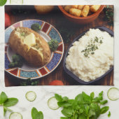 ポテトの食糧 キッチンタオル (折り畳み)