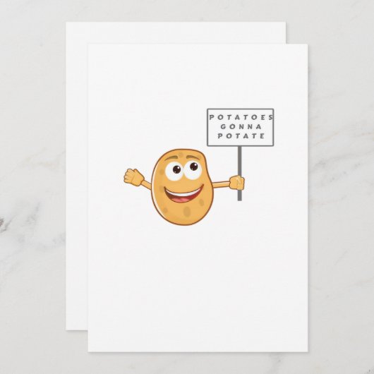 ポテトはポテトらしく (野菜ポテトパンプ) クラス シーズンカード (正面/裏面)