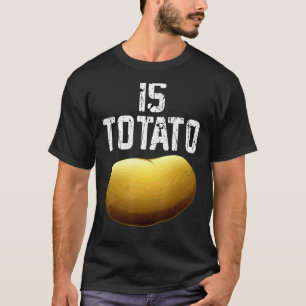 ポテトは深夜のテレビのプレミアに見られる Tシャツ