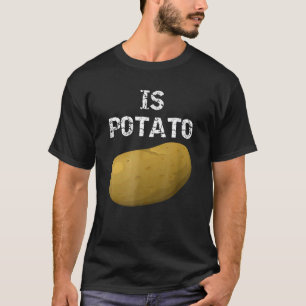 ポテトは深夜テレビで見られる24 Tシャツ