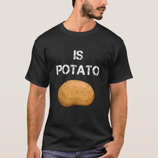 ポテトは2つ Tシャツ (正面)